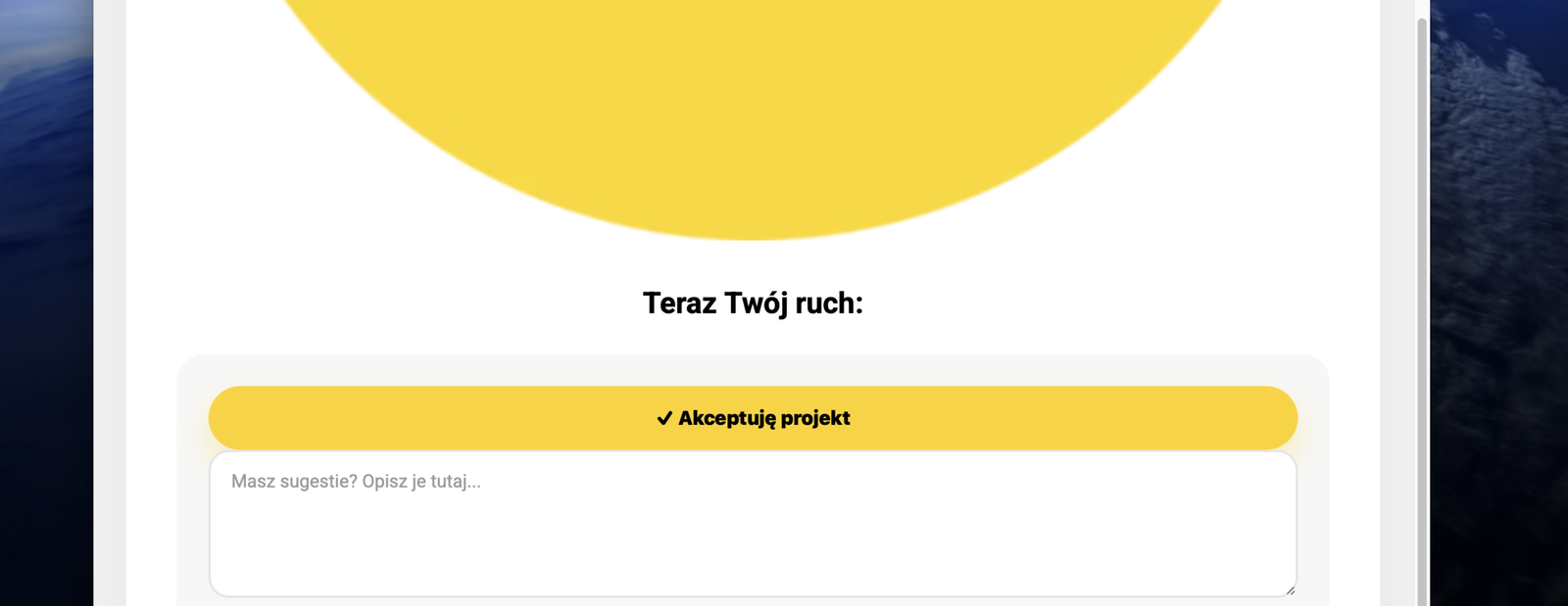 Wizualizacja projektu